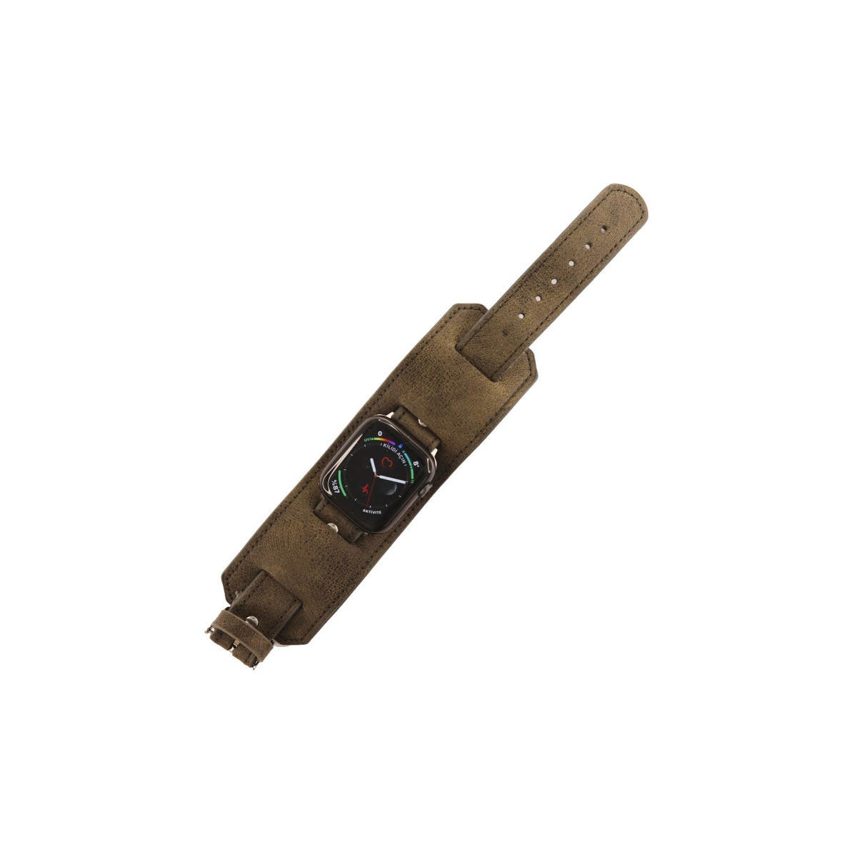 Watch 42mm Nl17 Deri Kordon - Kahverengi
