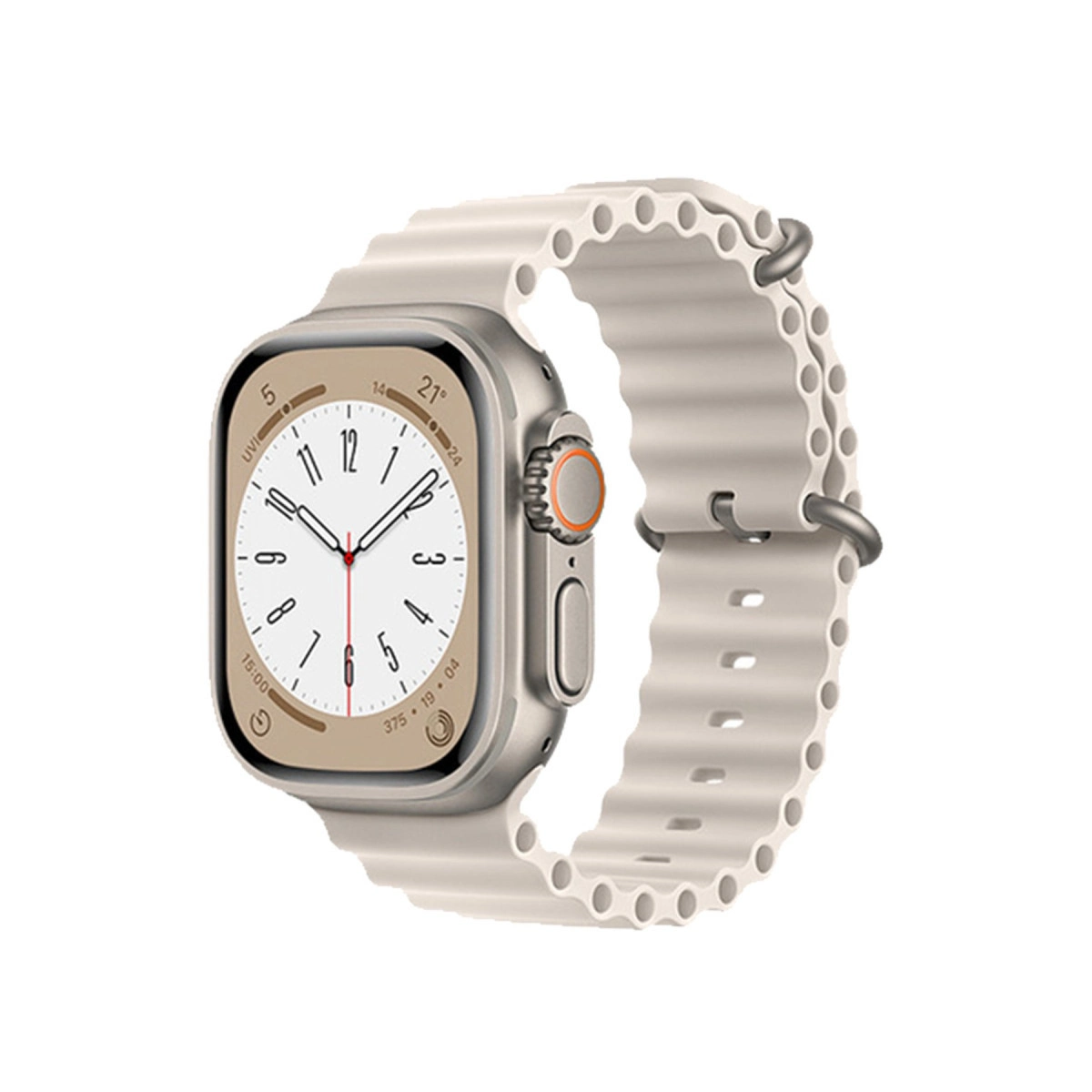 Watch 42mm Ocean Kordon - Krem