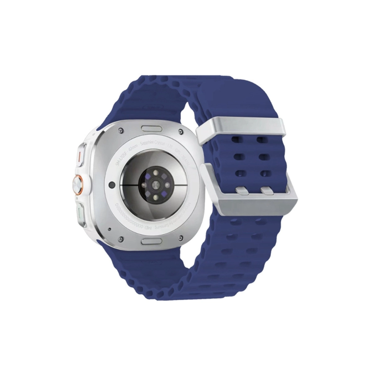 Watch 7 Ultra Kr417 Rug Silikon Kordon - Lacivert