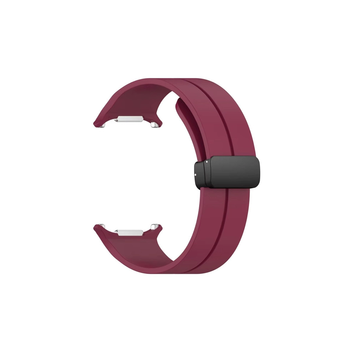 Watch 7 Ultra Kr418 Tender Silikon Kordon - Bordo