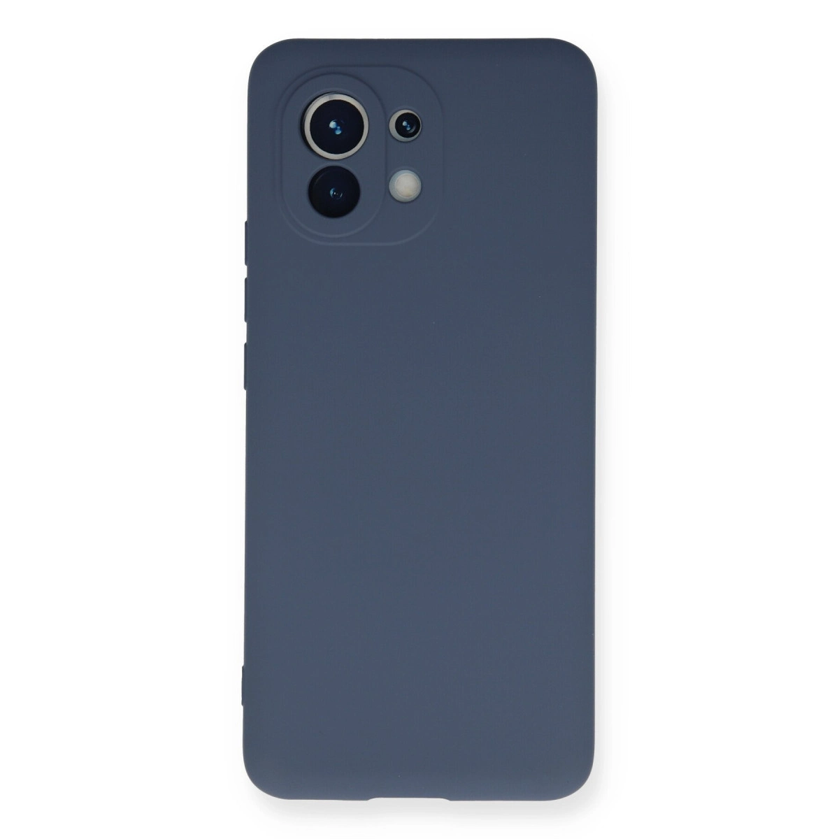 Xiaomi Mi 11 Kılıf Nano İçi Kadife Silikon - Gri
