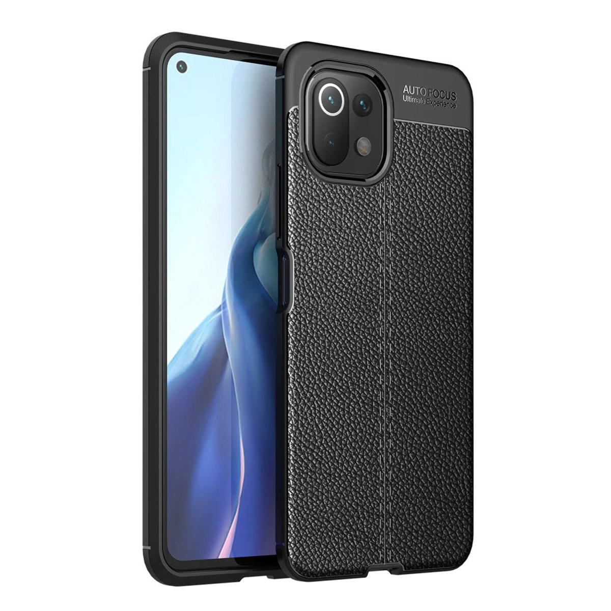 Xiaomi Mi 11 Lite Kılıf Auto Focus Kapak - Siyah