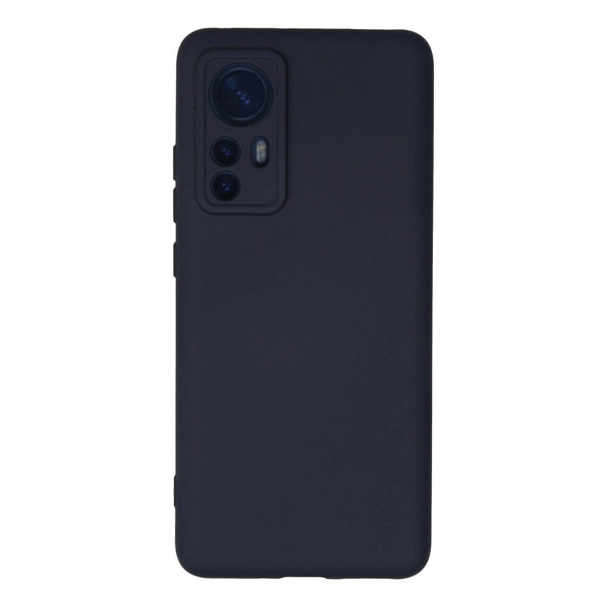 Xiaomi Mi 12 Kılıf Nano İçi Kadife Silikon - Lacivert
