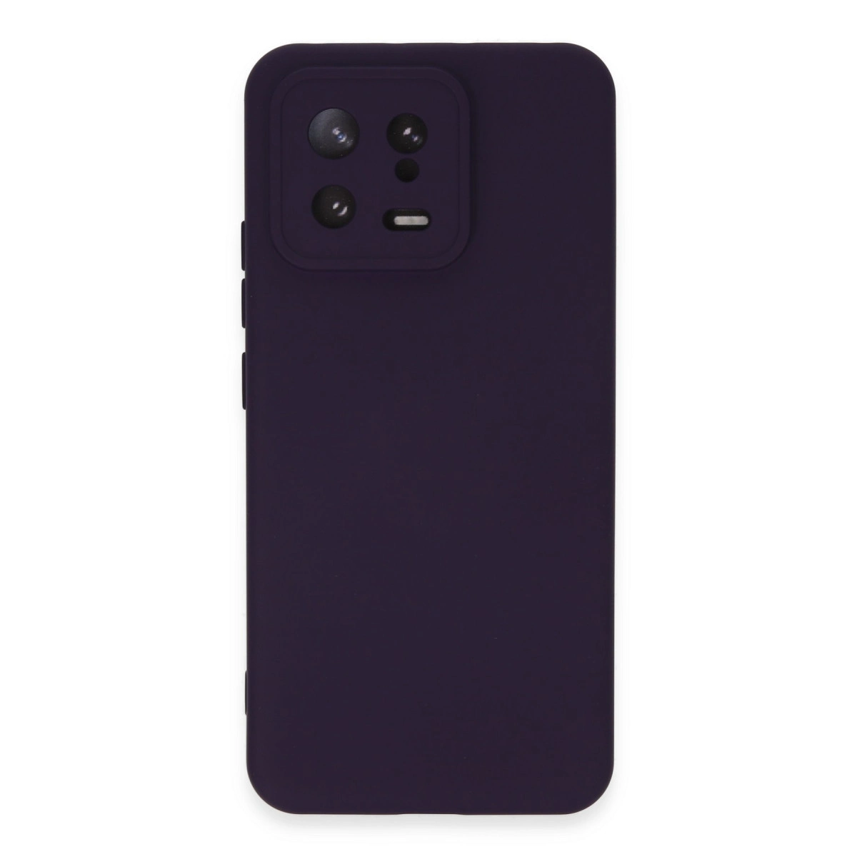 Xiaomi Mi 13 Kılıf Nano İçi Kadife Silikon - Mor