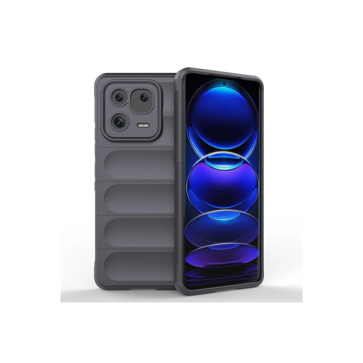 Xiaomi Mi 13 Pro Kılıf Optimum Silikon - Siyah