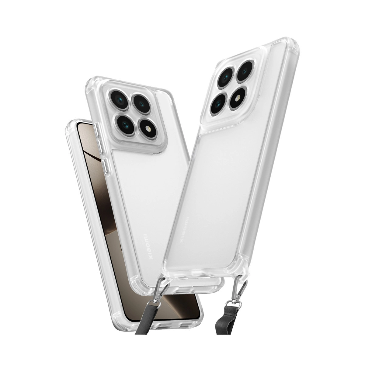 Xiaomi Mi 14t Pro Kılıf Penta Silikon Kılıf - Şeffaf