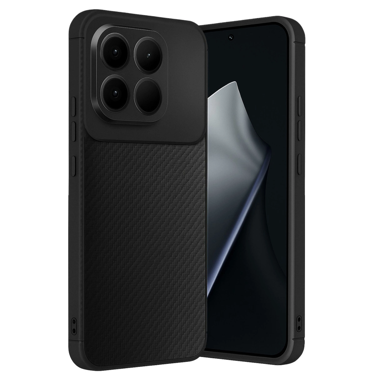 Xiaomi Mi 15t Auto Focus Karbon Kapak - Siyah