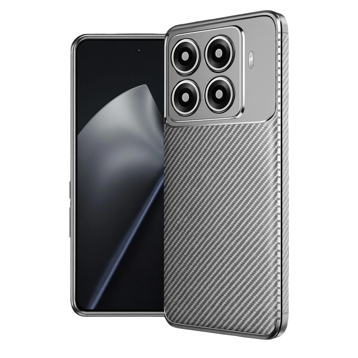 Xiaomi Mi 15t Pro Auto Focus Karbon Kapak - Gri
