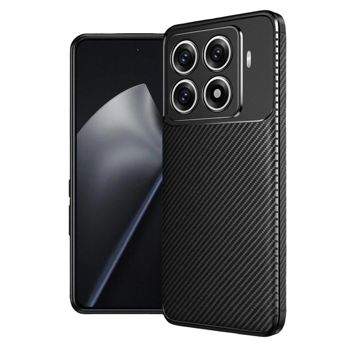 Xiaomi Mi 15t Pro Auto Focus Karbon Kapak - Siyah