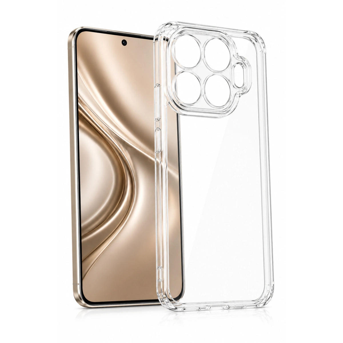 Xiaomi Mi 17t Lüx Şeffaf Silikon - Şeffaf