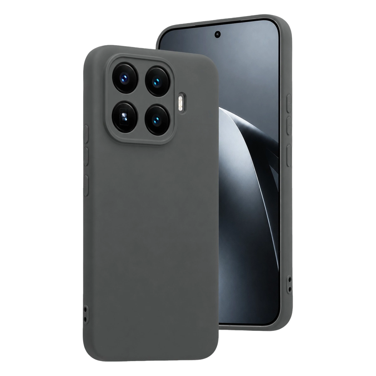 Xiaomi Mi 17t Pro Nano İçi Kadife Silikon - Gri