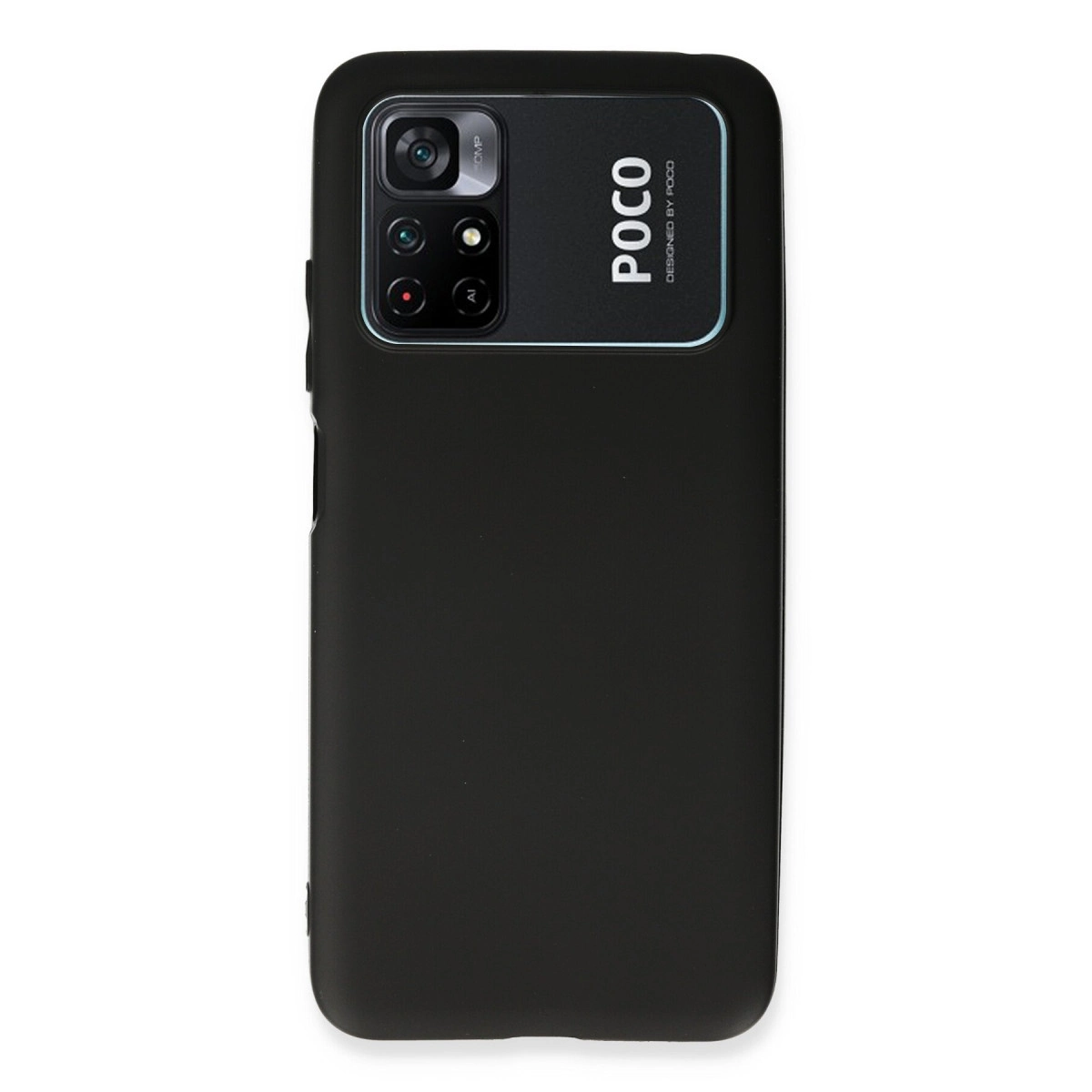 Xiaomi Poco M4 Pro 4g Kılıf First Silikon - Siyah