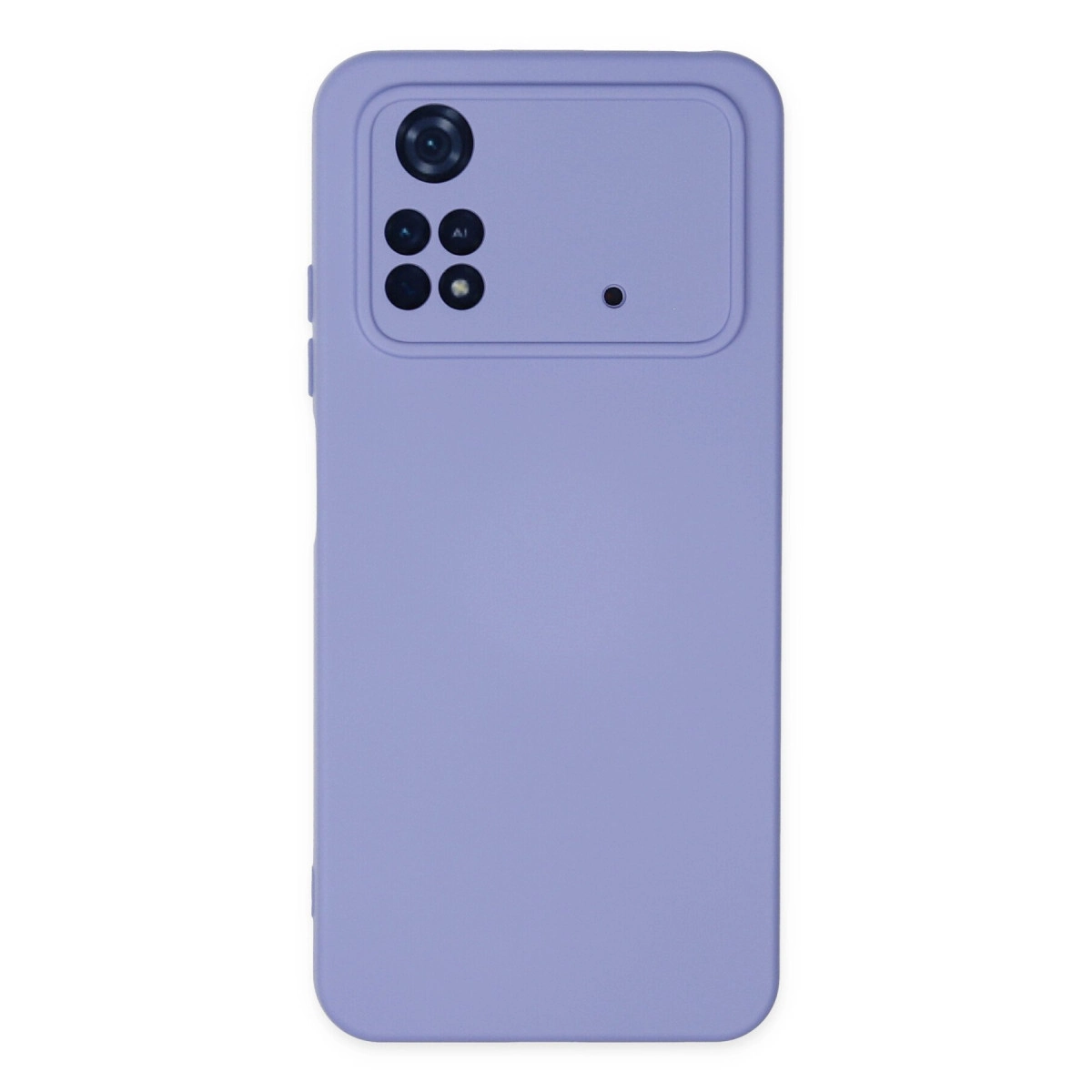 Xiaomi Poco M4 Pro 4g Kılıf Nano İçi Kadife Silikon - Lila