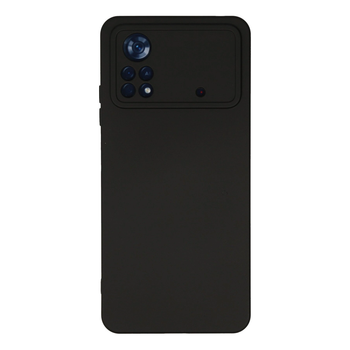 Xiaomi Poco X4 Pro 5g Kılıf Nano İçi Kadife Silikon - Siyah
