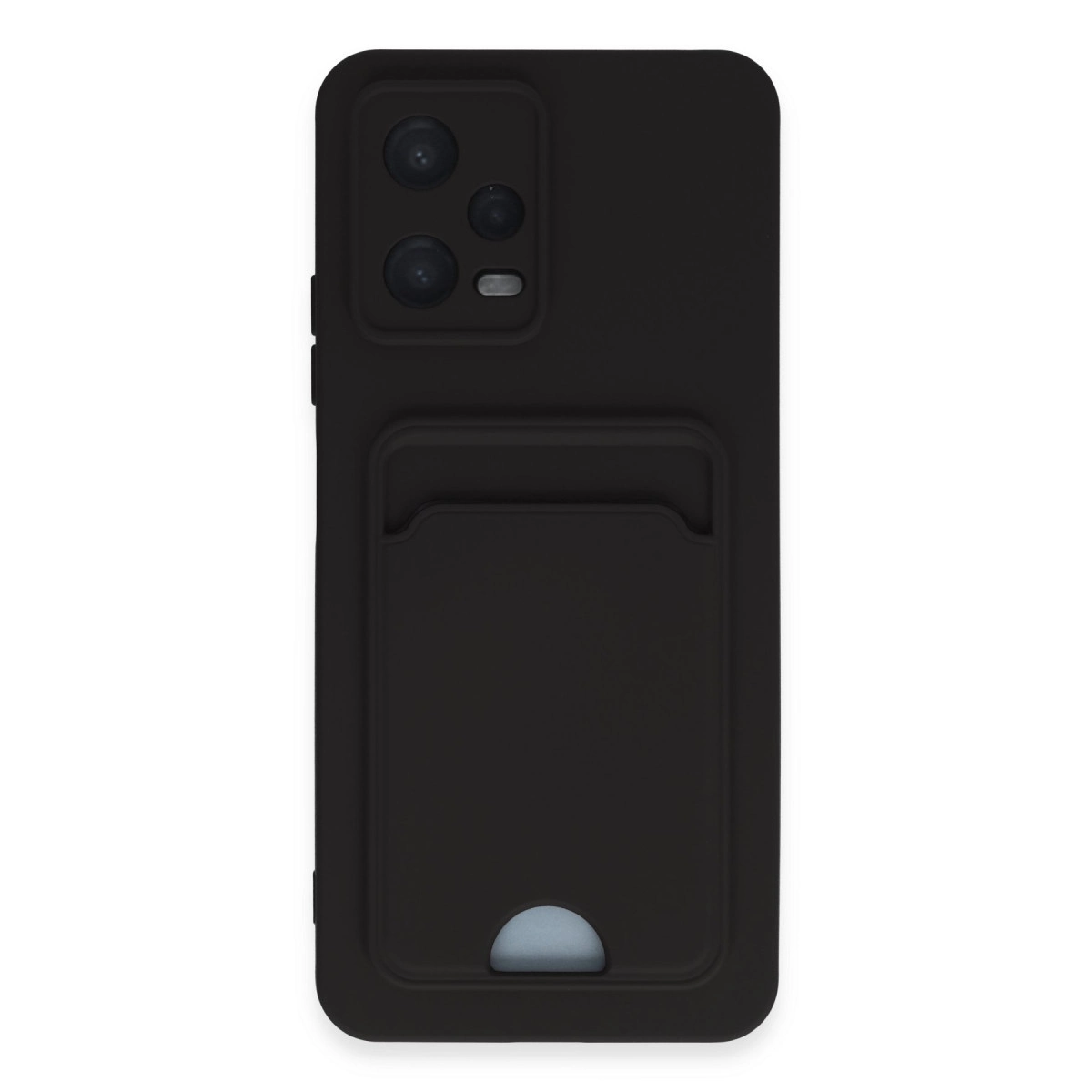 Xiaomi Poco X5 5g Kılıf Kelvin Kartvizitli Silikon - Siyah