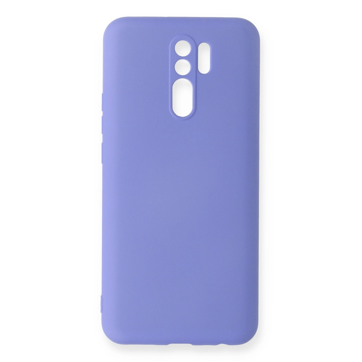 Xiaomi Redmi 9 Kılıf Nano İçi Kadife Silikon - Lila