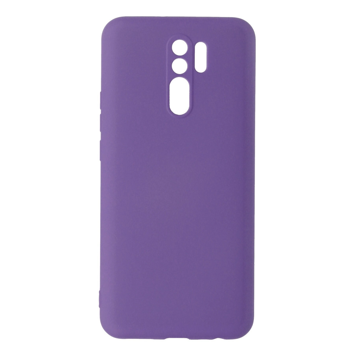 Xiaomi Redmi 9 Kılıf Nano İçi Kadife Silikon - Mor