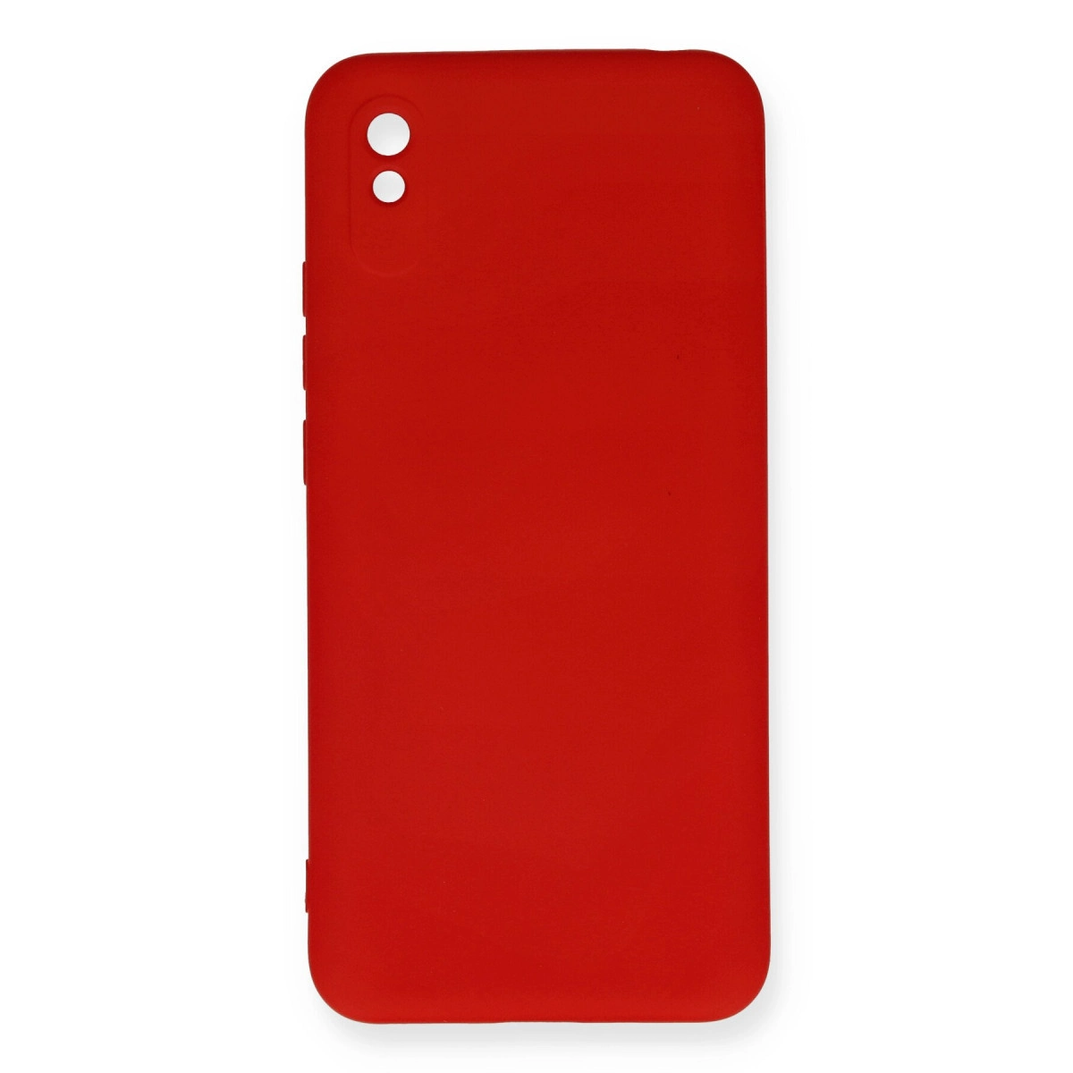 Xiaomi Redmi 9a Kılıf Nano İçi Kadife Silikon - Kırmızı