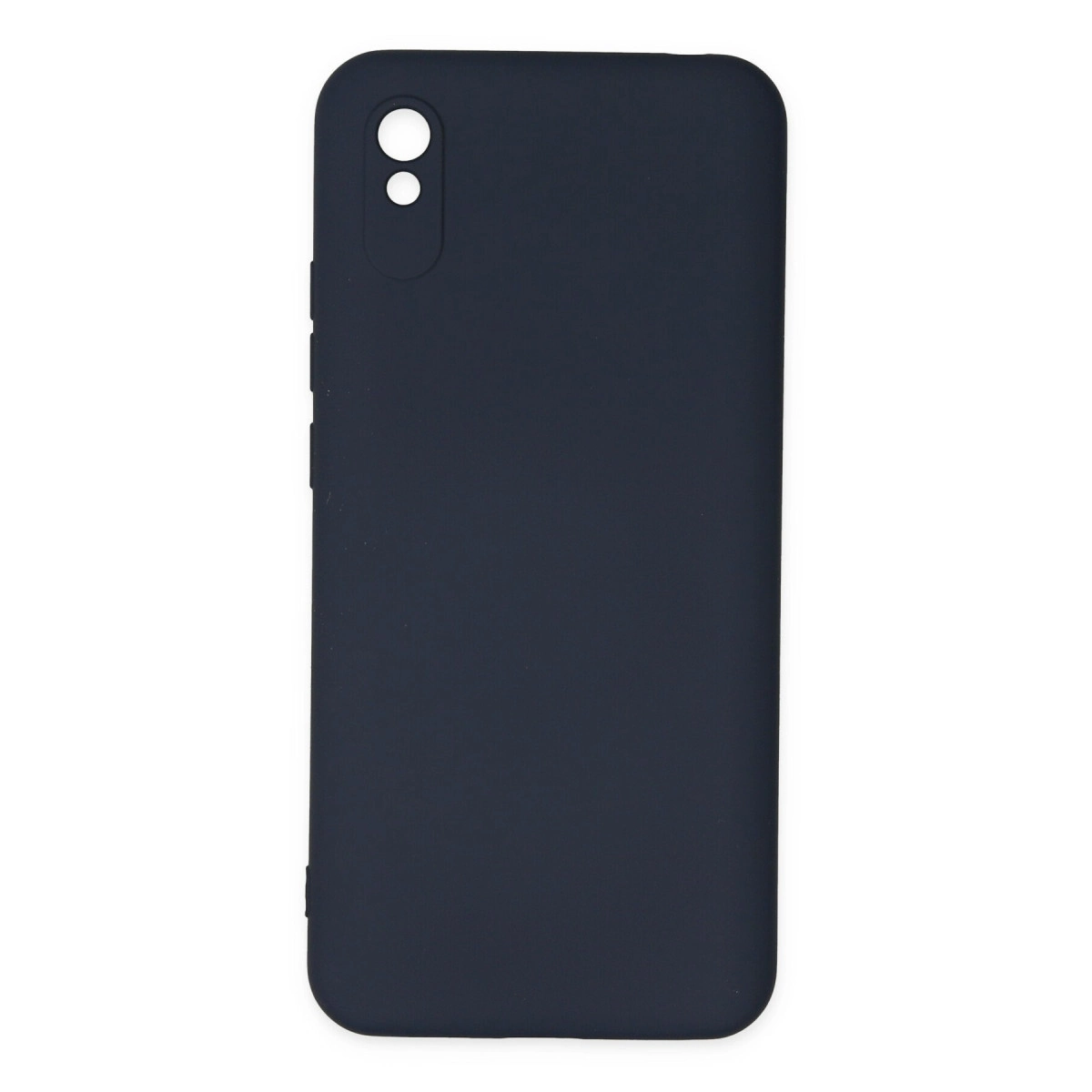 Xiaomi Redmi 9a Kılıf Nano İçi Kadife Silikon - Lacivert