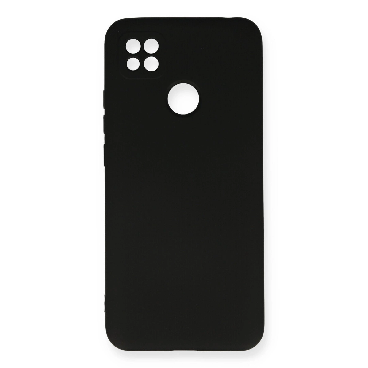 Xiaomi Redmi 9c Kılıf Nano İçi Kadife Silikon - Siyah