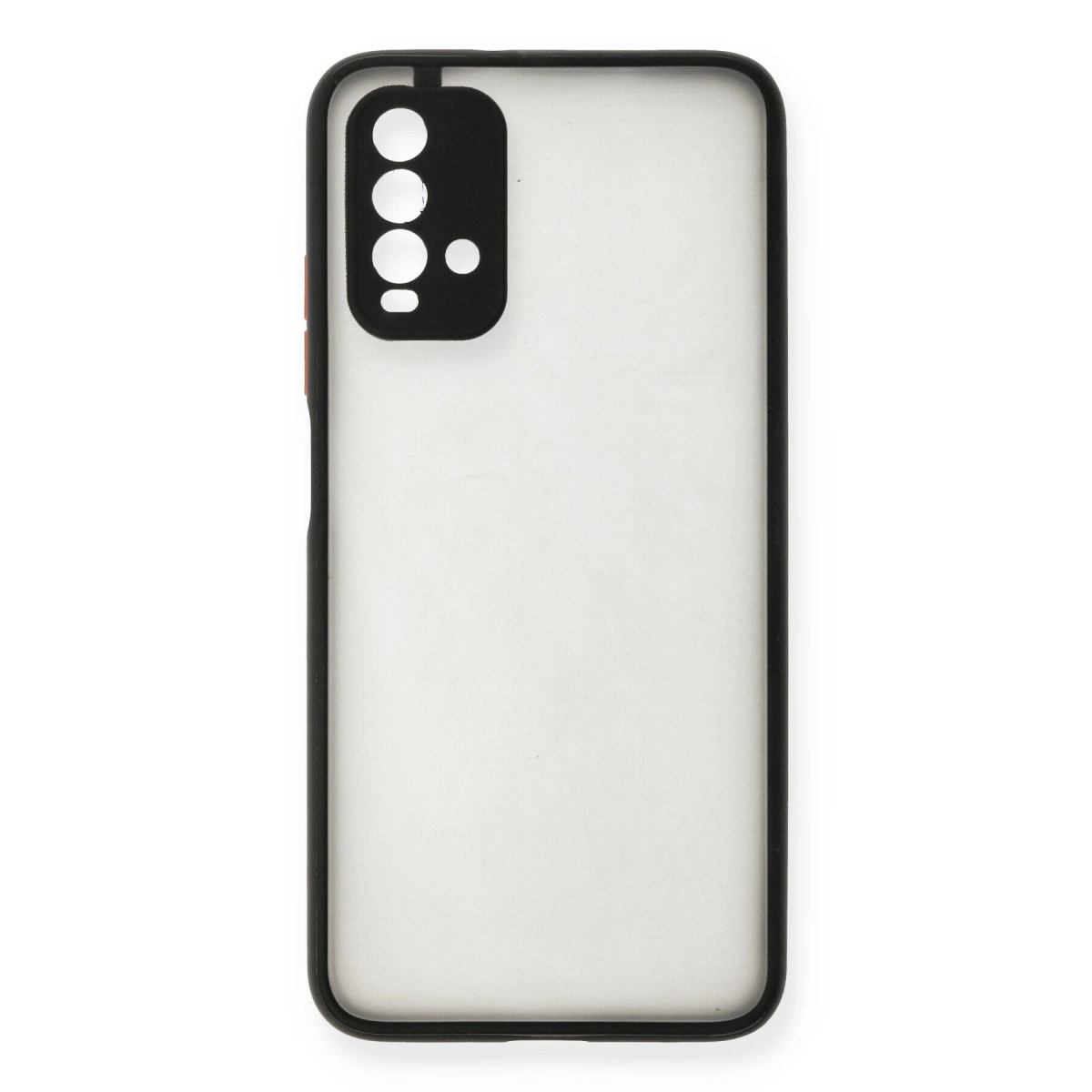 Xiaomi Redmi 9t Kılıf Montreal Silikon Kapak - Siyah