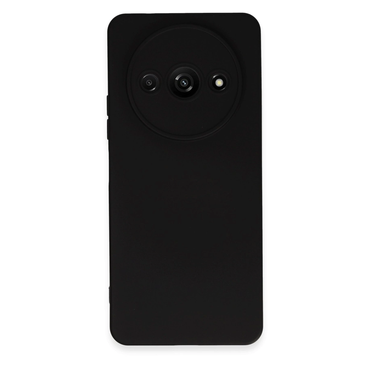 Xiaomi Redmi A3 4g Kılıf Nano İçi Kadife Silikon - Siyah