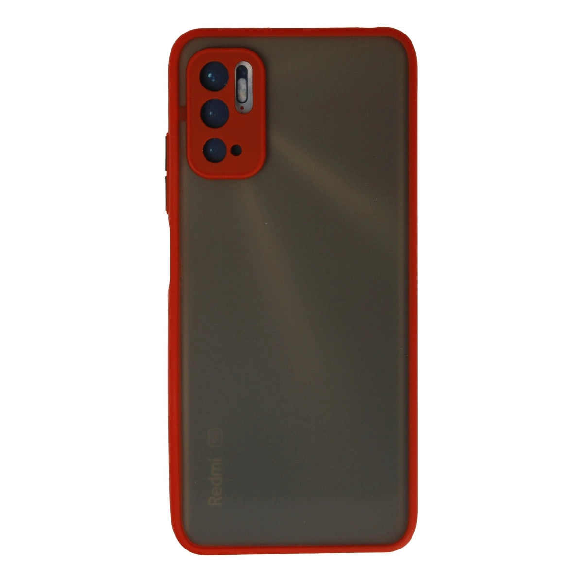 Xiaomi Redmi Note 10 5g Kılıf Montreal Silikon Kapak - Kırmızı