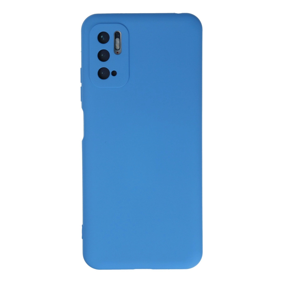 Xiaomi Redmi Note 10 5g Kılıf Nano İçi Kadife Silikon - Mavi