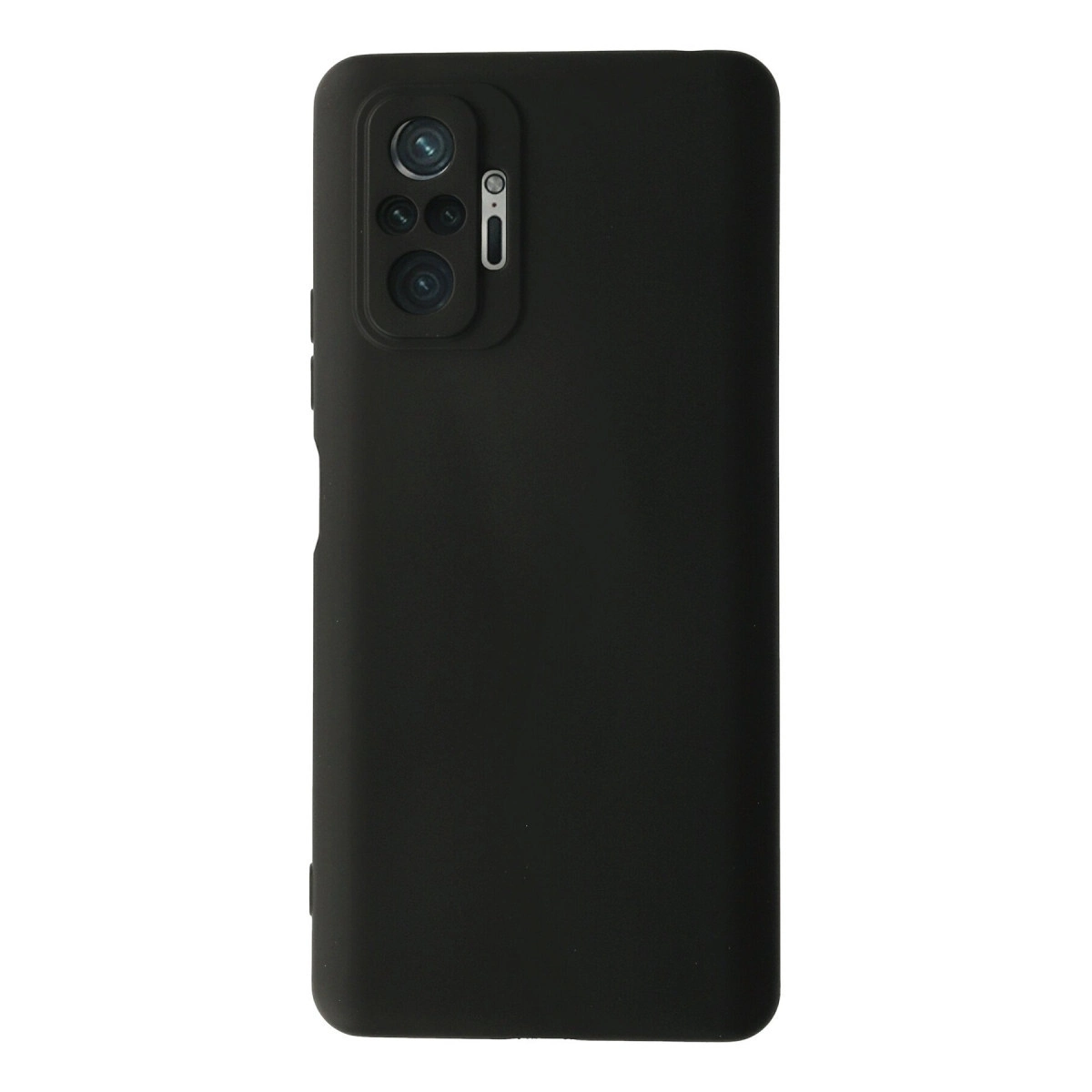 Xiaomi Redmi Note 10 Pro Kılıf Nano İçi Kadife Silikon - Siyah