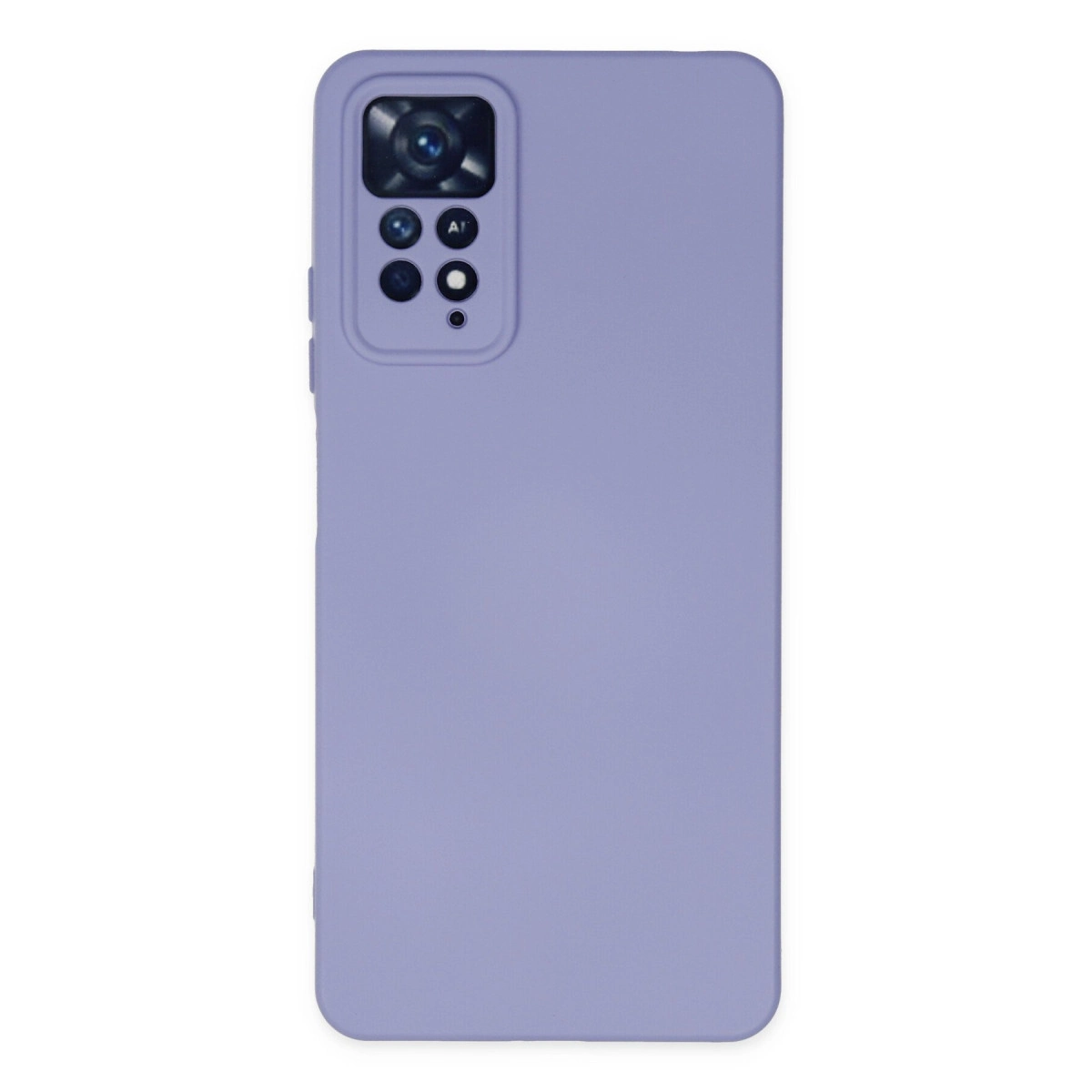Xiaomi Redmi Note 11 Pro Kılıf Nano İçi Kadife Silikon - Lila