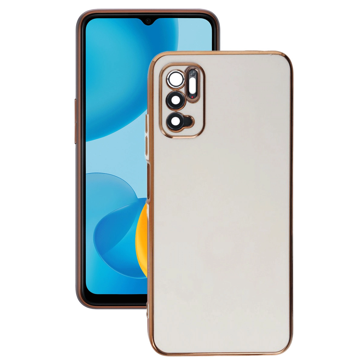 Xiaomi Redmi Note 11 Se Kılıf Volet Silikon - Beyaz