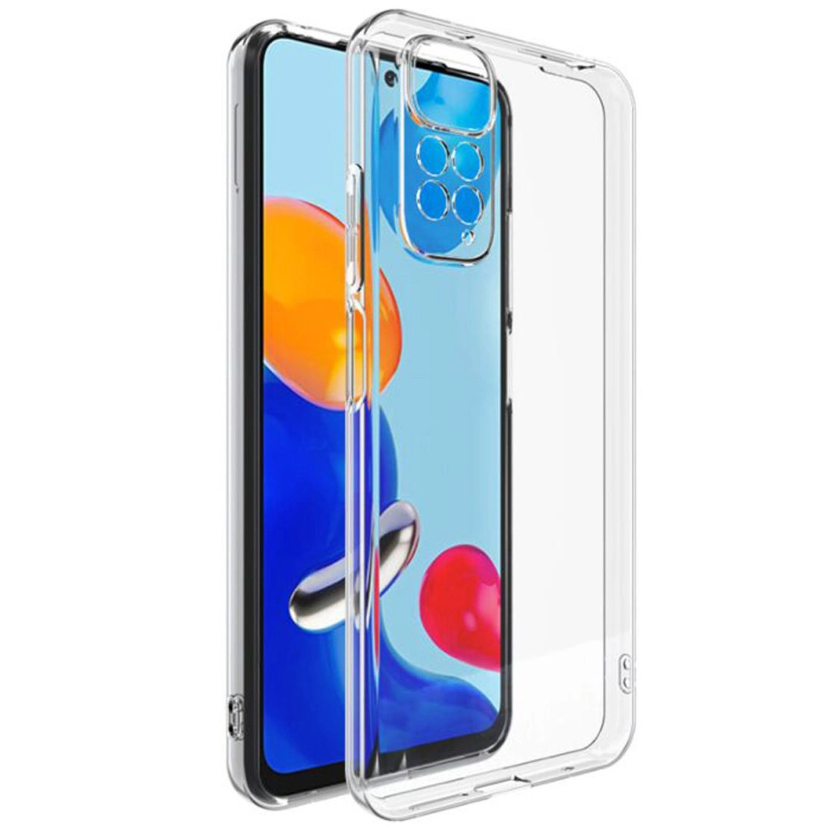 Xiaomi Redmi Note 11s Kılıf Lüx Şeffaf Silikon
