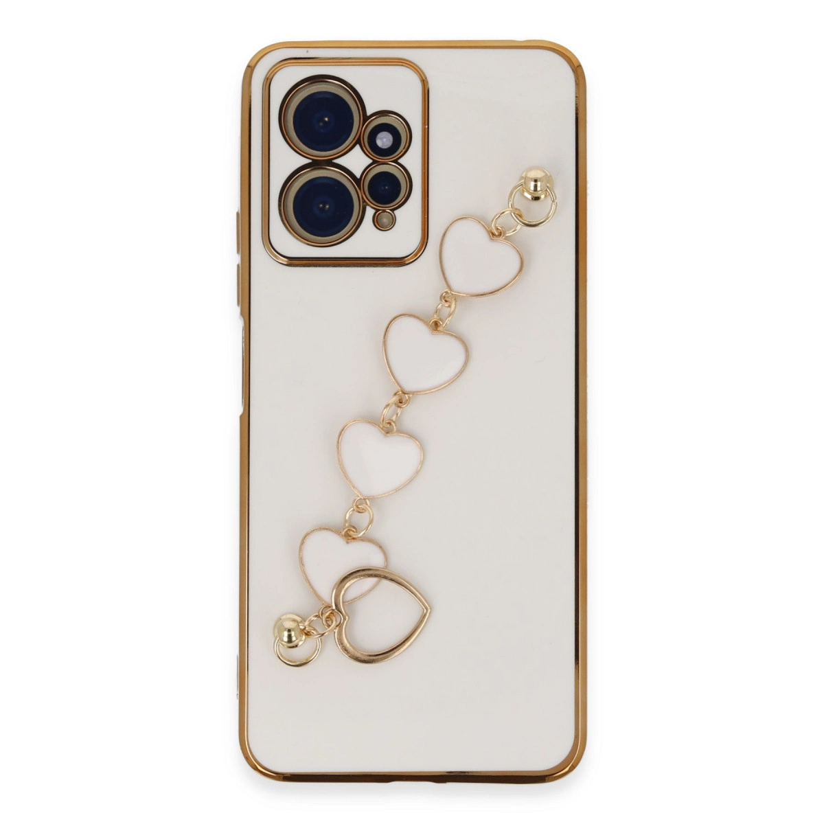Xiaomi Redmi Note 12 4g Kılıf Esila Silikon - Beyaz