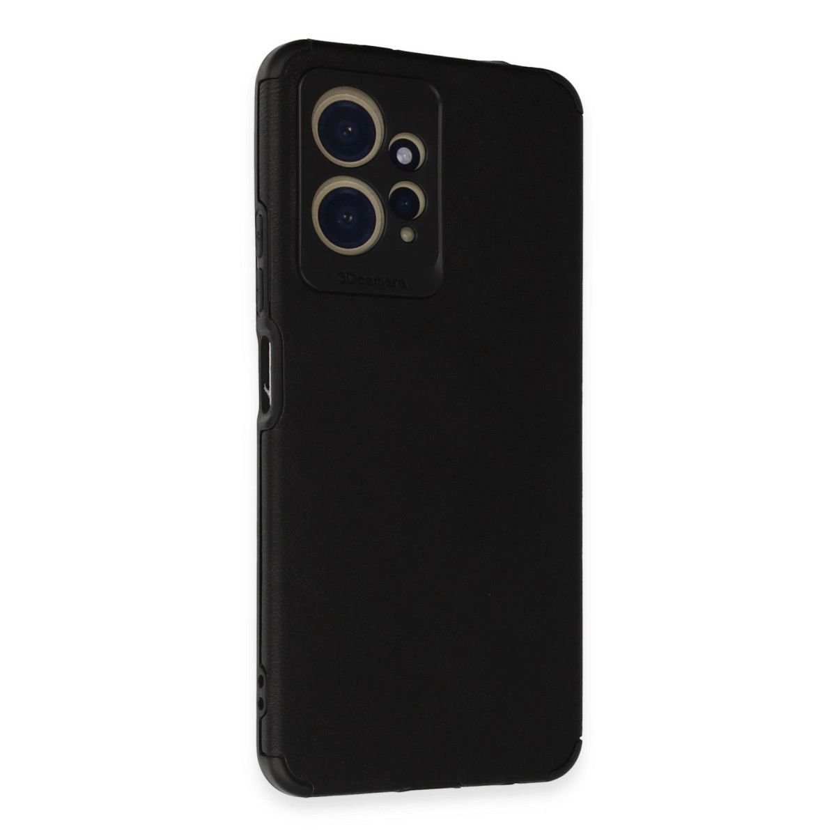 Xiaomi Redmi Note 12 4g Kılıf Loop Deri Silikon - Siyah