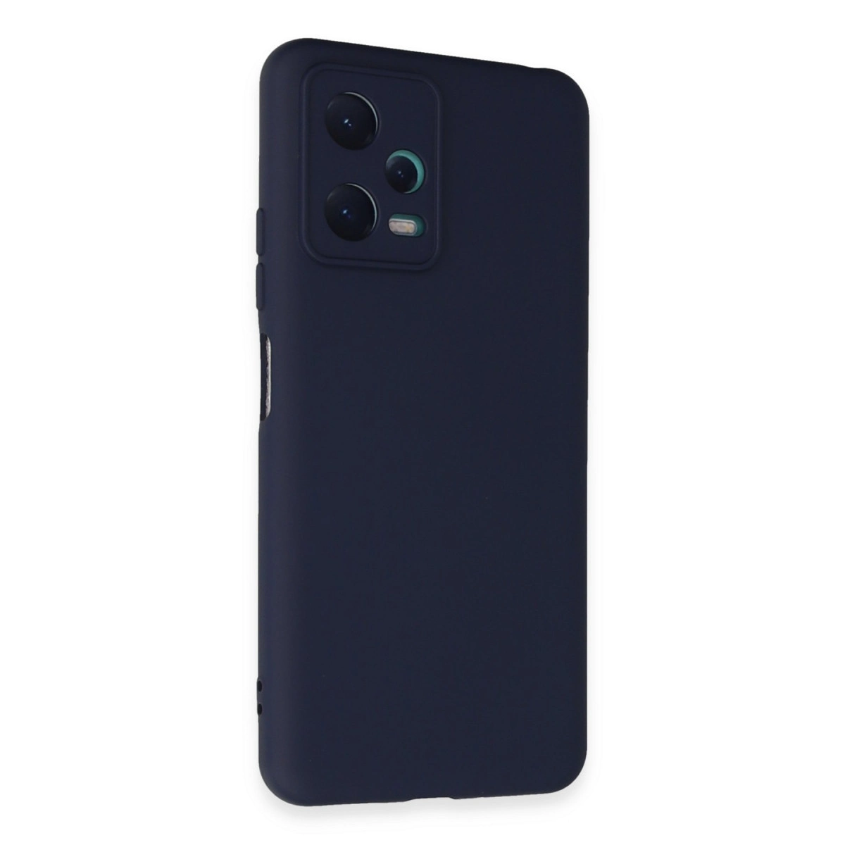 Xiaomi Redmi Note 12 5g Kılıf Nano İçi Kadife Silikon - Lacivert