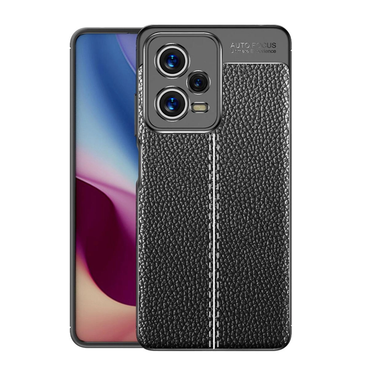 Xiaomi Redmi Note 12 Pro 5g Kılıf Auto Focus Kapak - Siyah