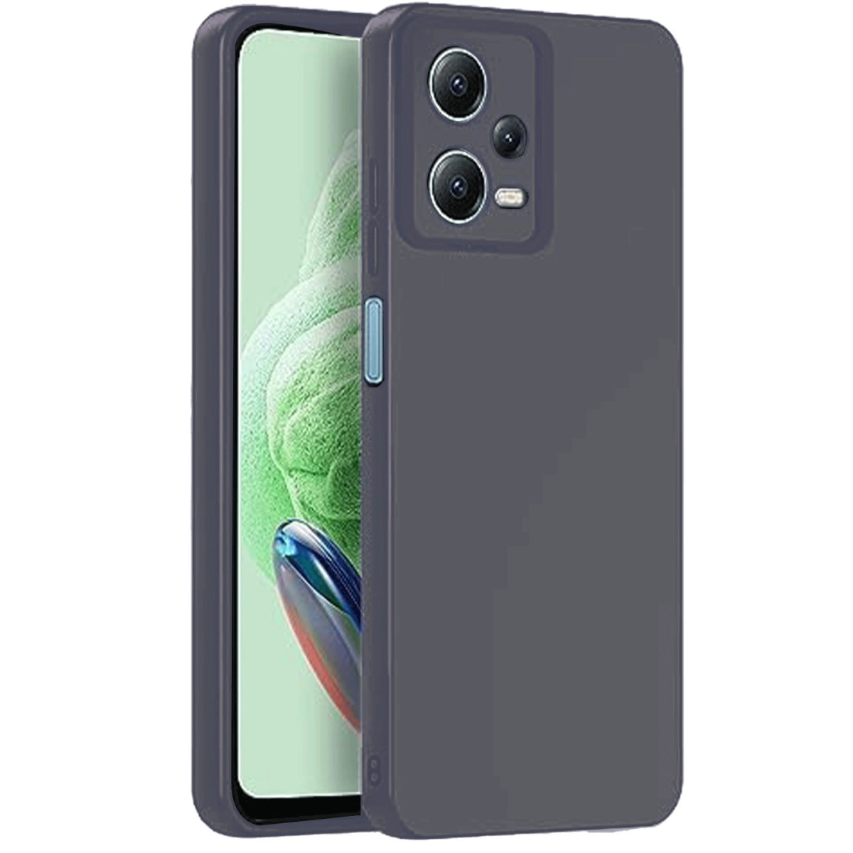 Xiaomi Redmi Note 12 Pro 5g Kılıf Nano İçi Kadife Silikon - Gri