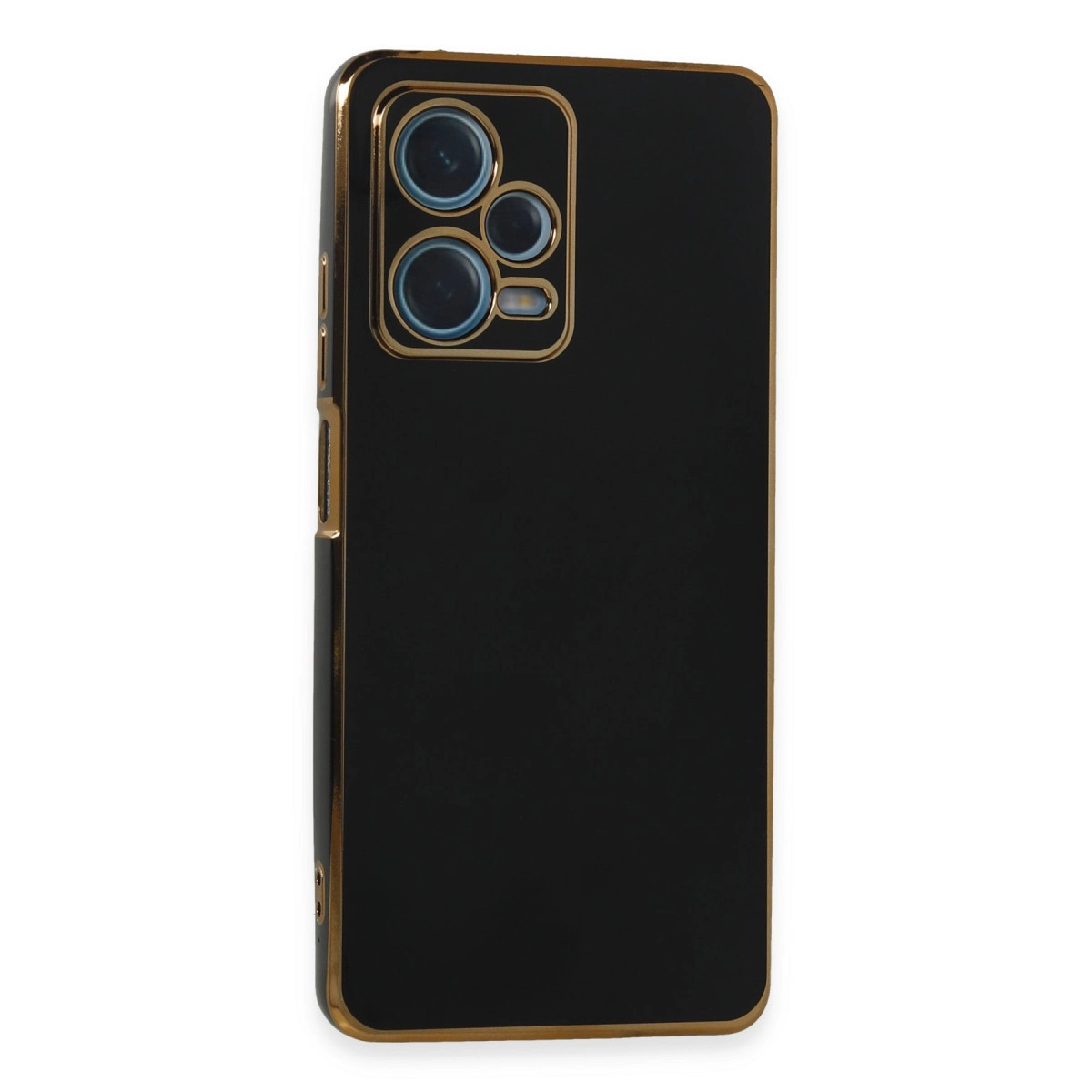 Xiaomi Redmi Note 12 Pro Plus Kılıf Volet Silikon - Siyah