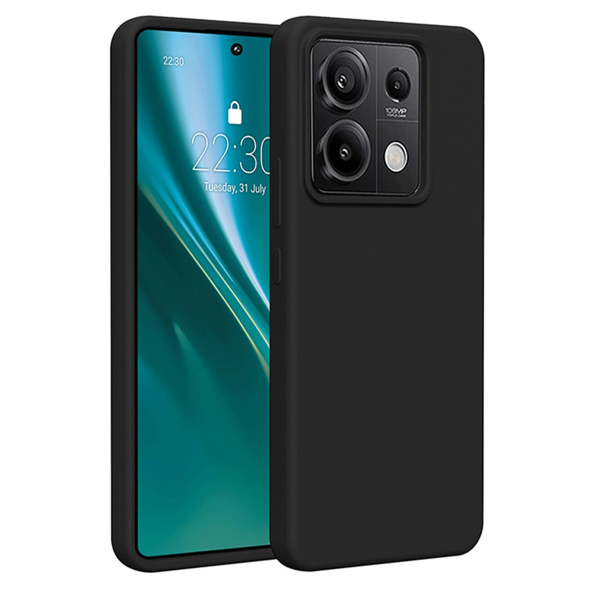 Xiaomi Redmi Note 13 Pro 5g Kılıf First Silikon - Siyah