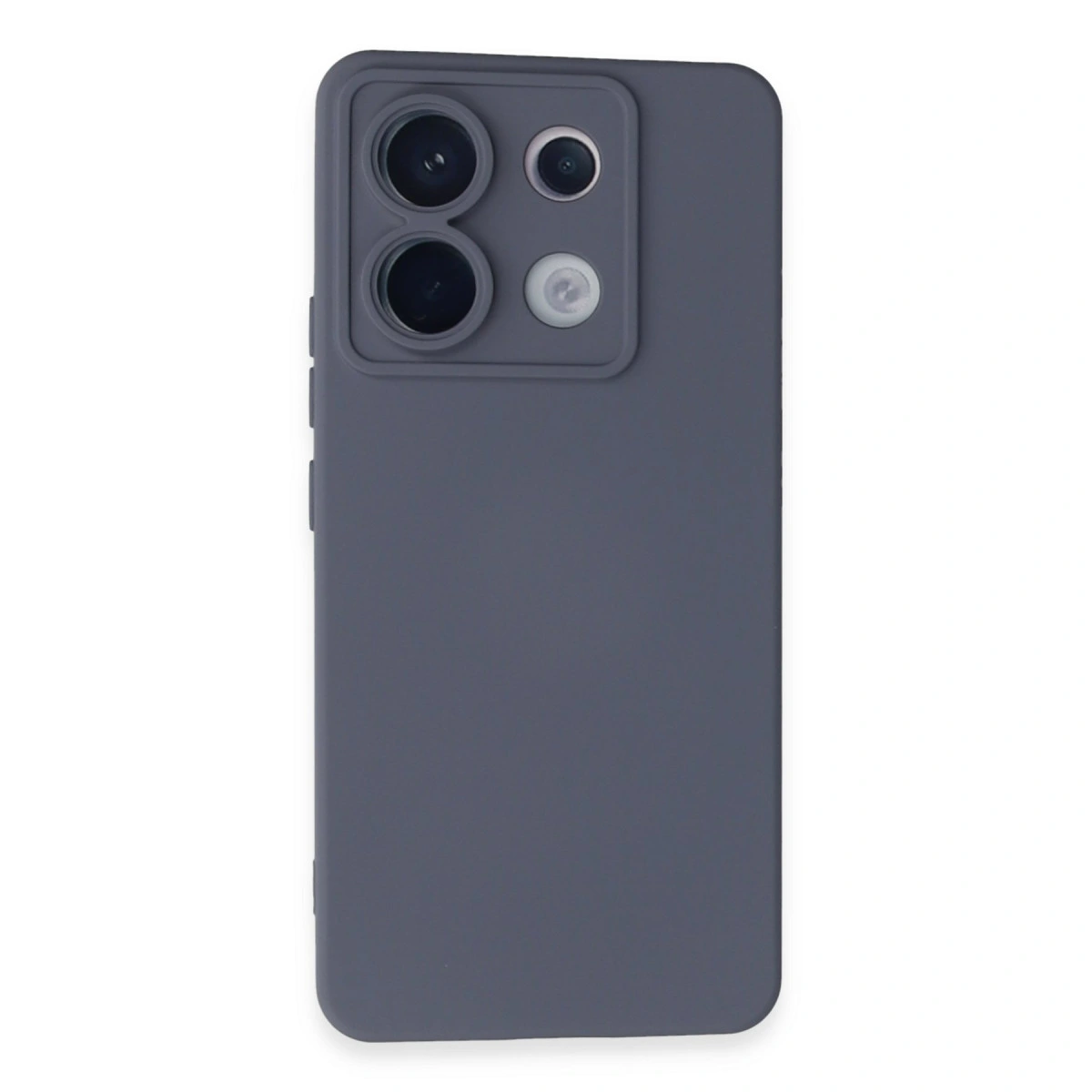 Xiaomi Redmi Note 13 Pro 5g Kılıf Nano İçi Kadife Silikon - Gri