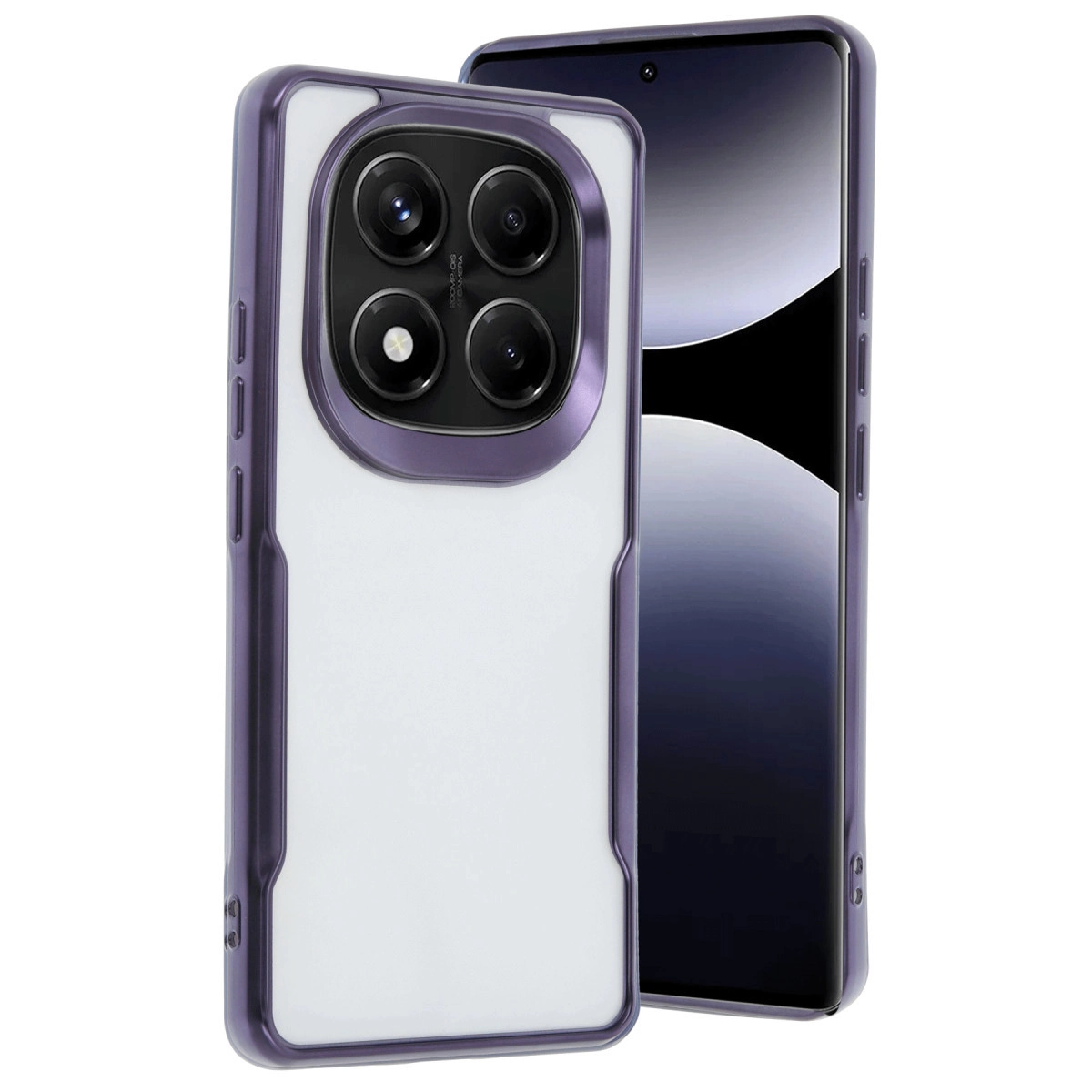 Xiaomi Redmi Note 14 Pro 4g Kılıf Boyi Silikon Kapak - Derin Mor
