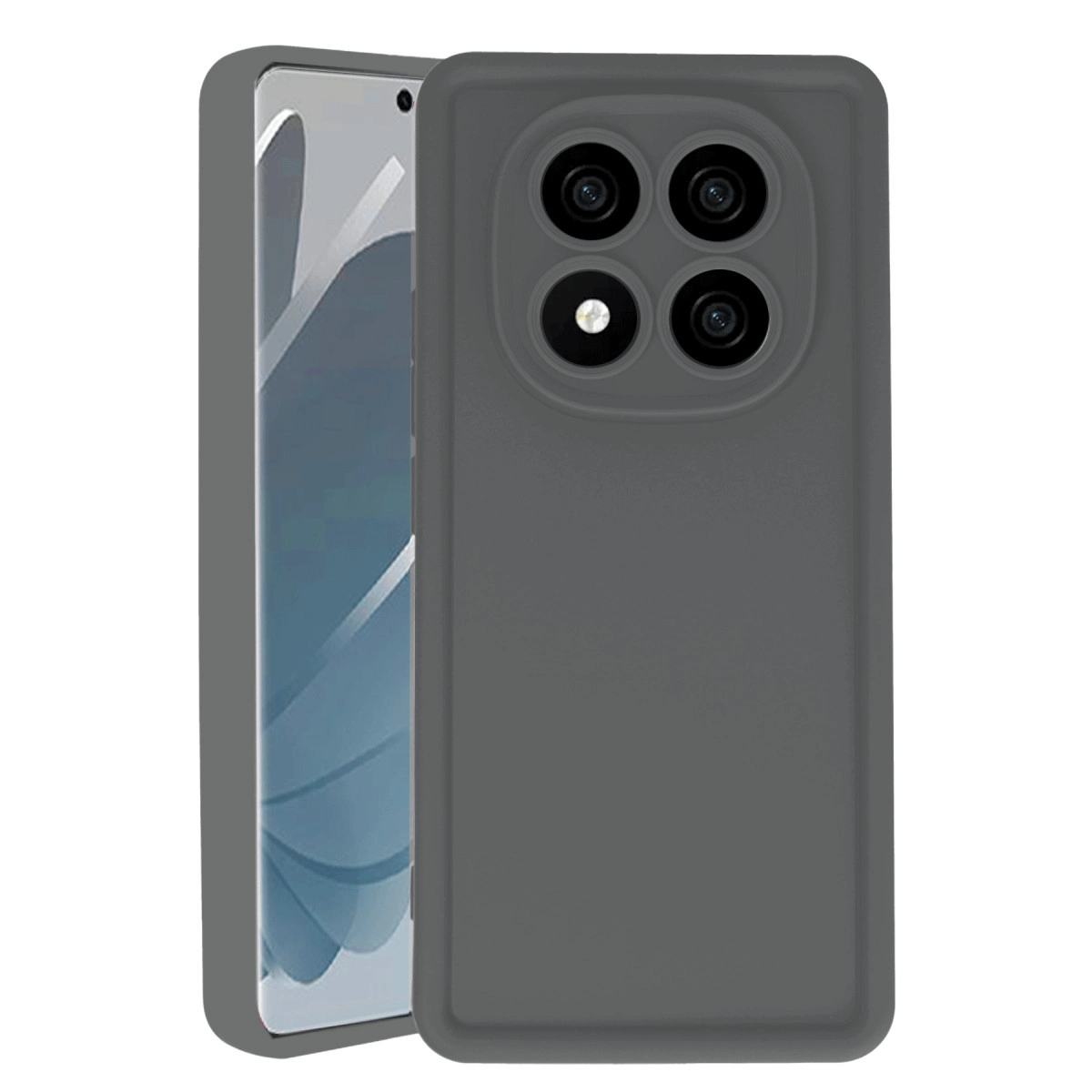 Xiaomi Redmi Note 14 Pro 4g Kılıf Viera Silikon - Gri
