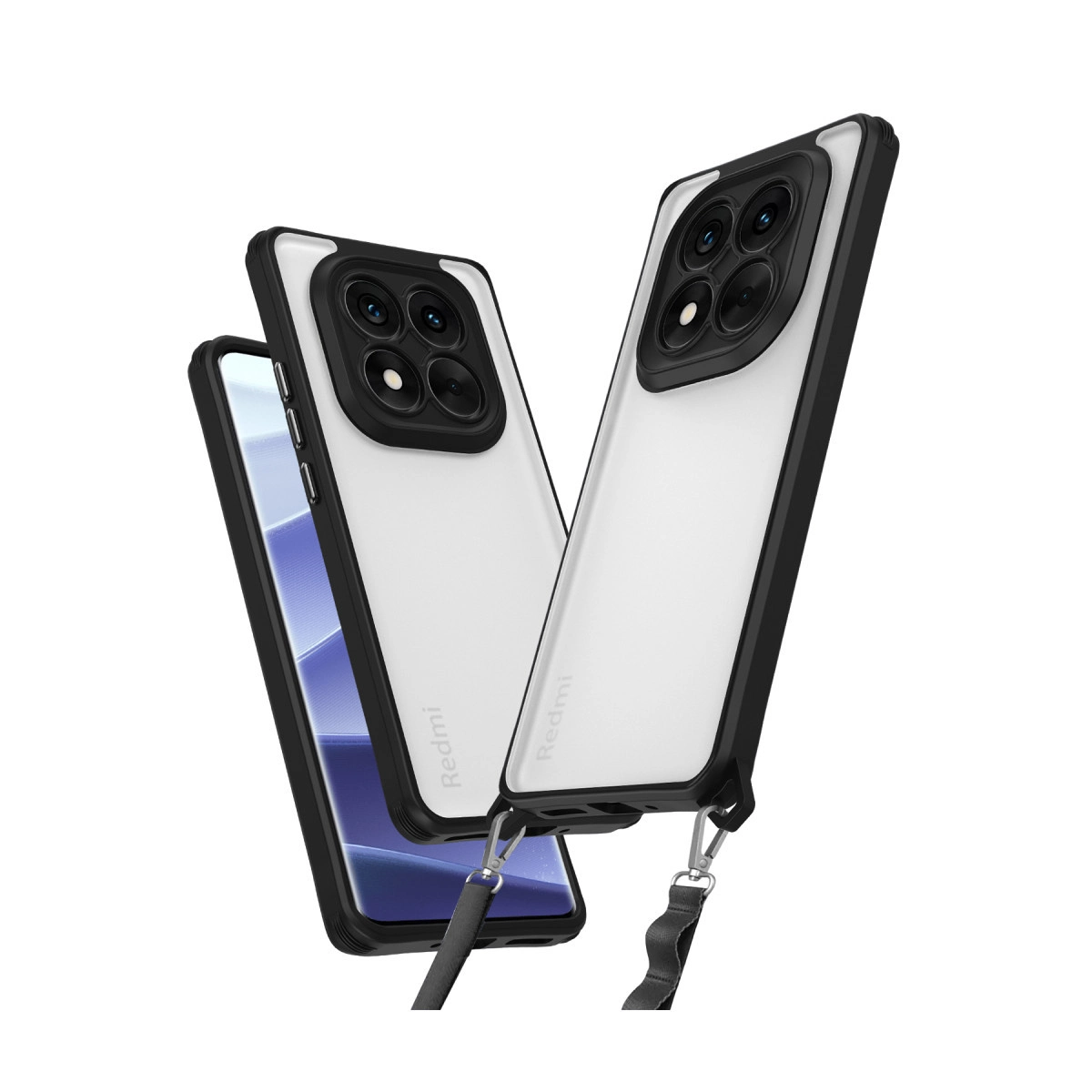 Xiaomi Redmi Note 14 Pro 5g Kılıf Penta Silikon Kılıf - Siyah