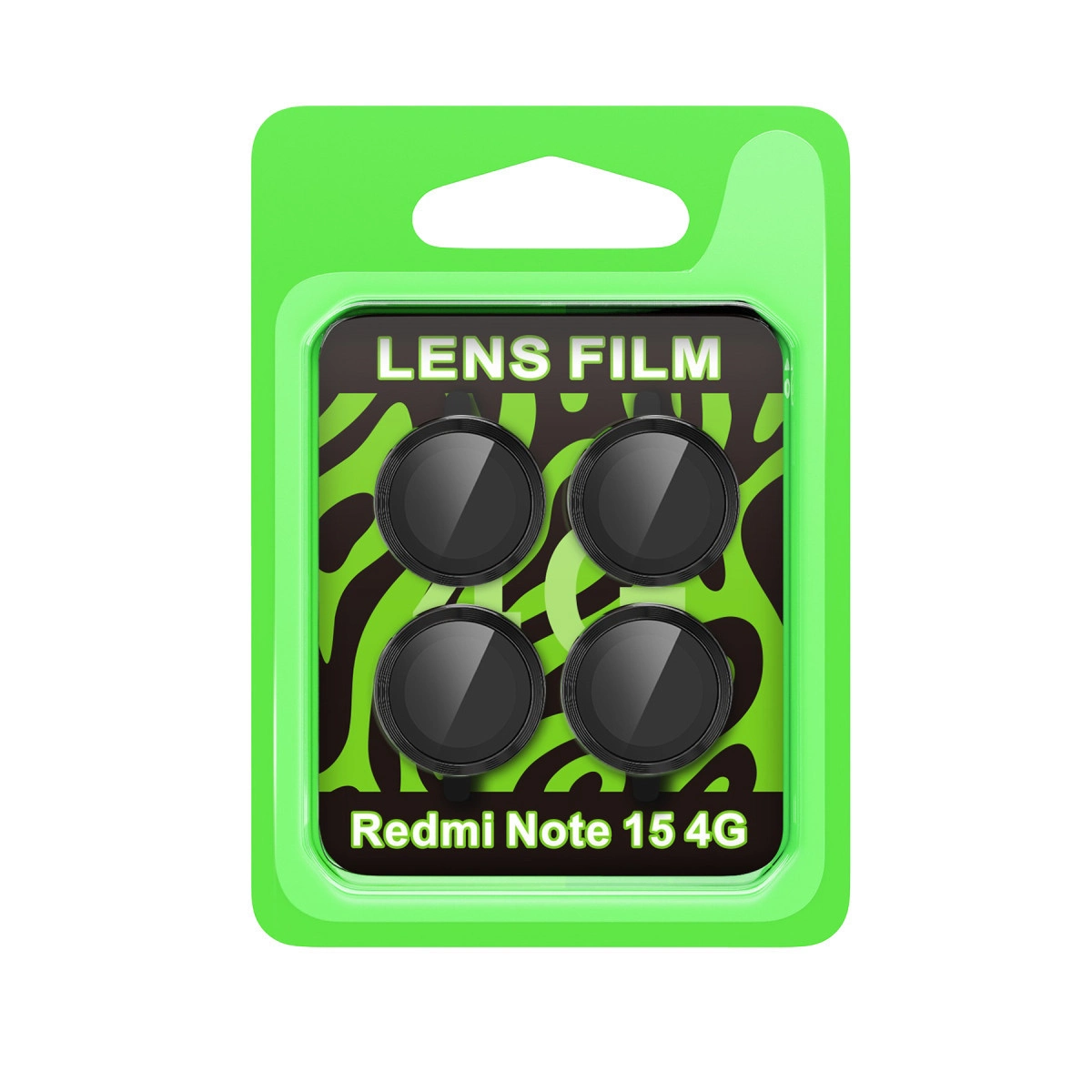 Xiaomi Redmi Note 15 4g Raze Metal Kamera Lens - Siyah