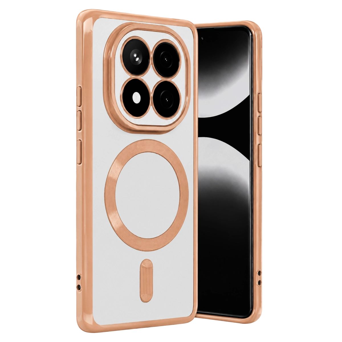 Xiaomi Redmi Note 15 Pro Plus 5g Kross Magneticsafe Kapak - Rose