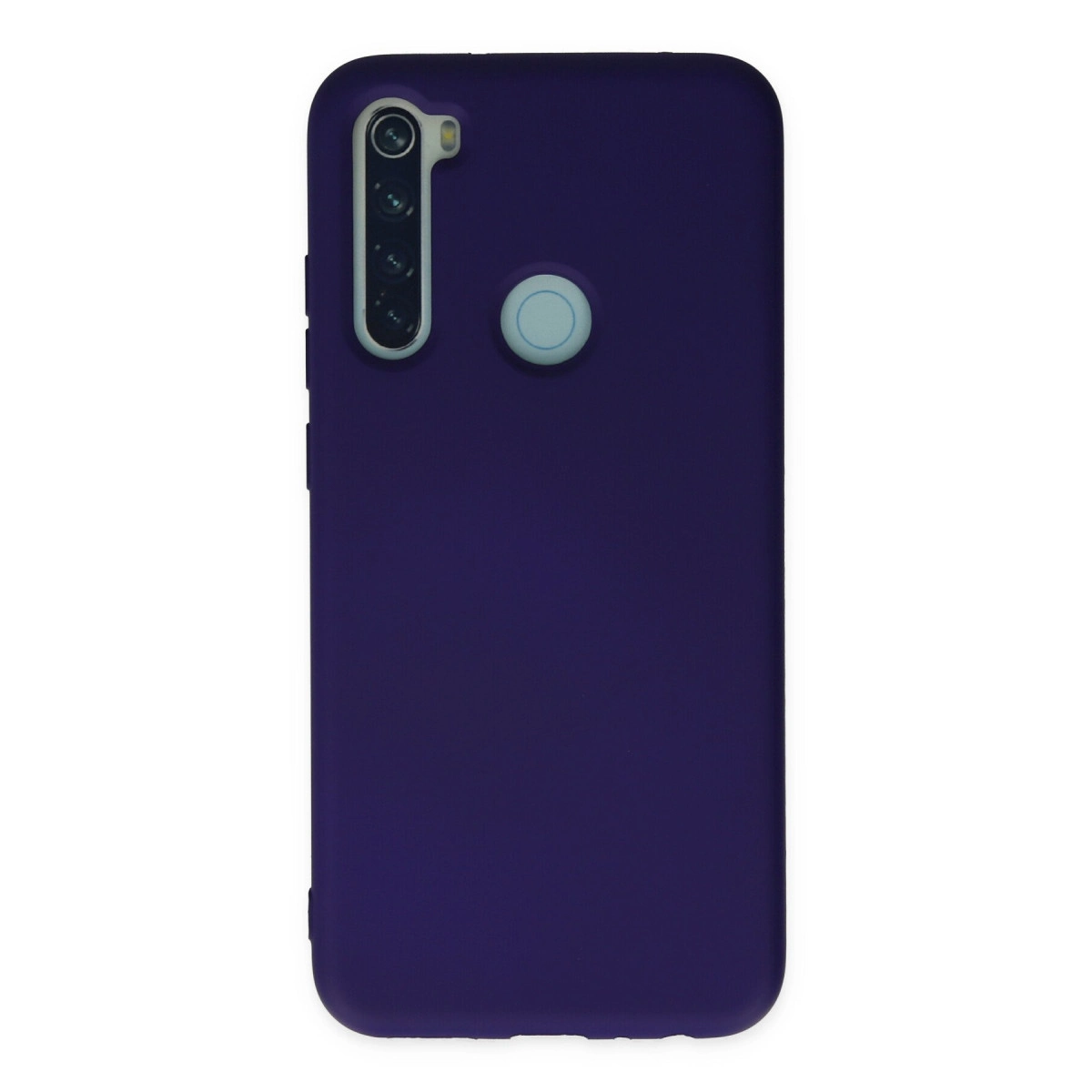Xiaomi Redmi Note 8 Kılıf Nano İçi Kadife Silikon - Mor