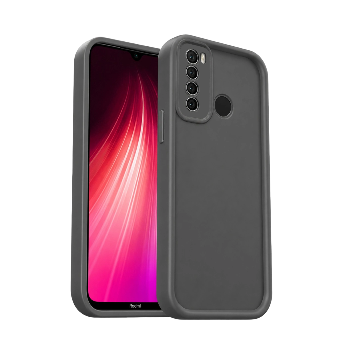 Xiaomi Redmi Note 8 Kılıf Viera Silikon - Gri