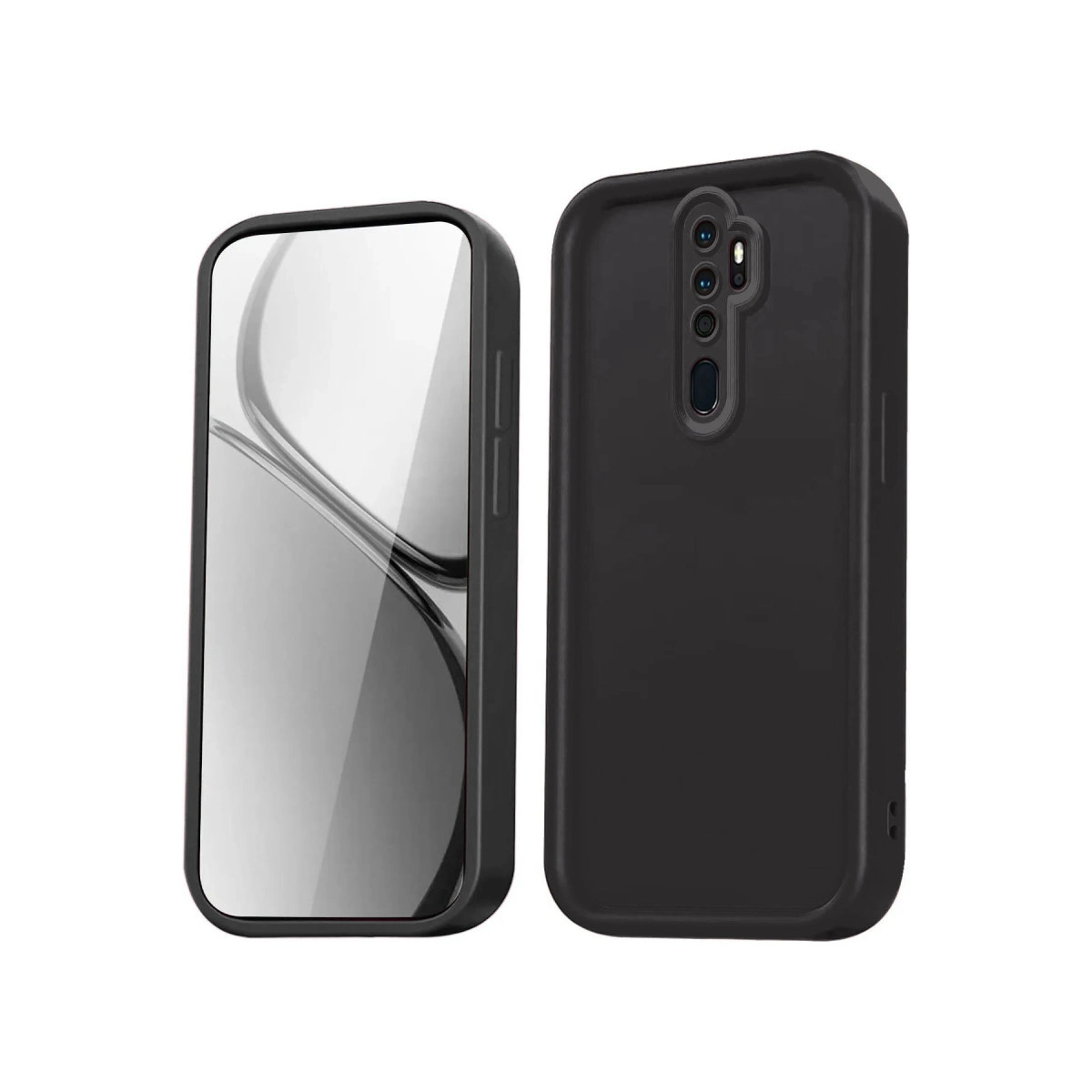 Xiaomi Redmi Note 8 Pro Kılıf Viera Silikon - Siyah