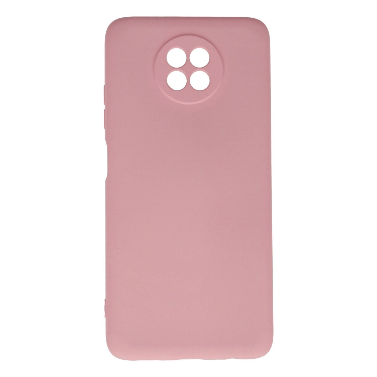 Xiaomi Redmi Note 9 5g Kılıf Nano İçi Kadife Silikon - Pembe