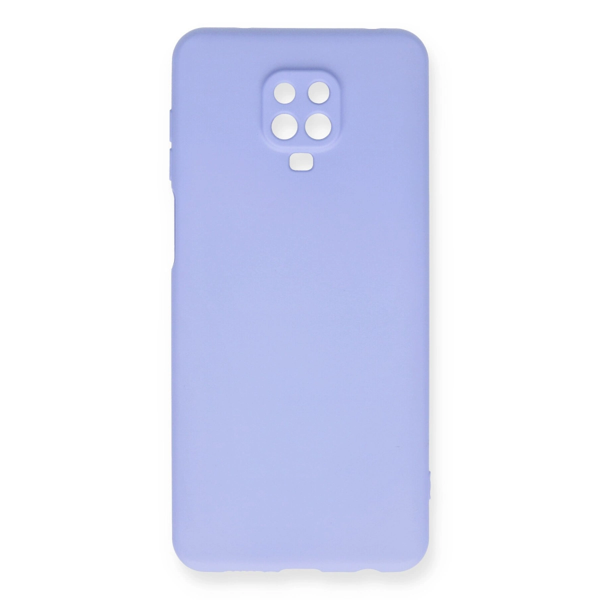 Xiaomi Redmi Note 9 Pro Kılıf Nano İçi Kadife Silikon - Lila